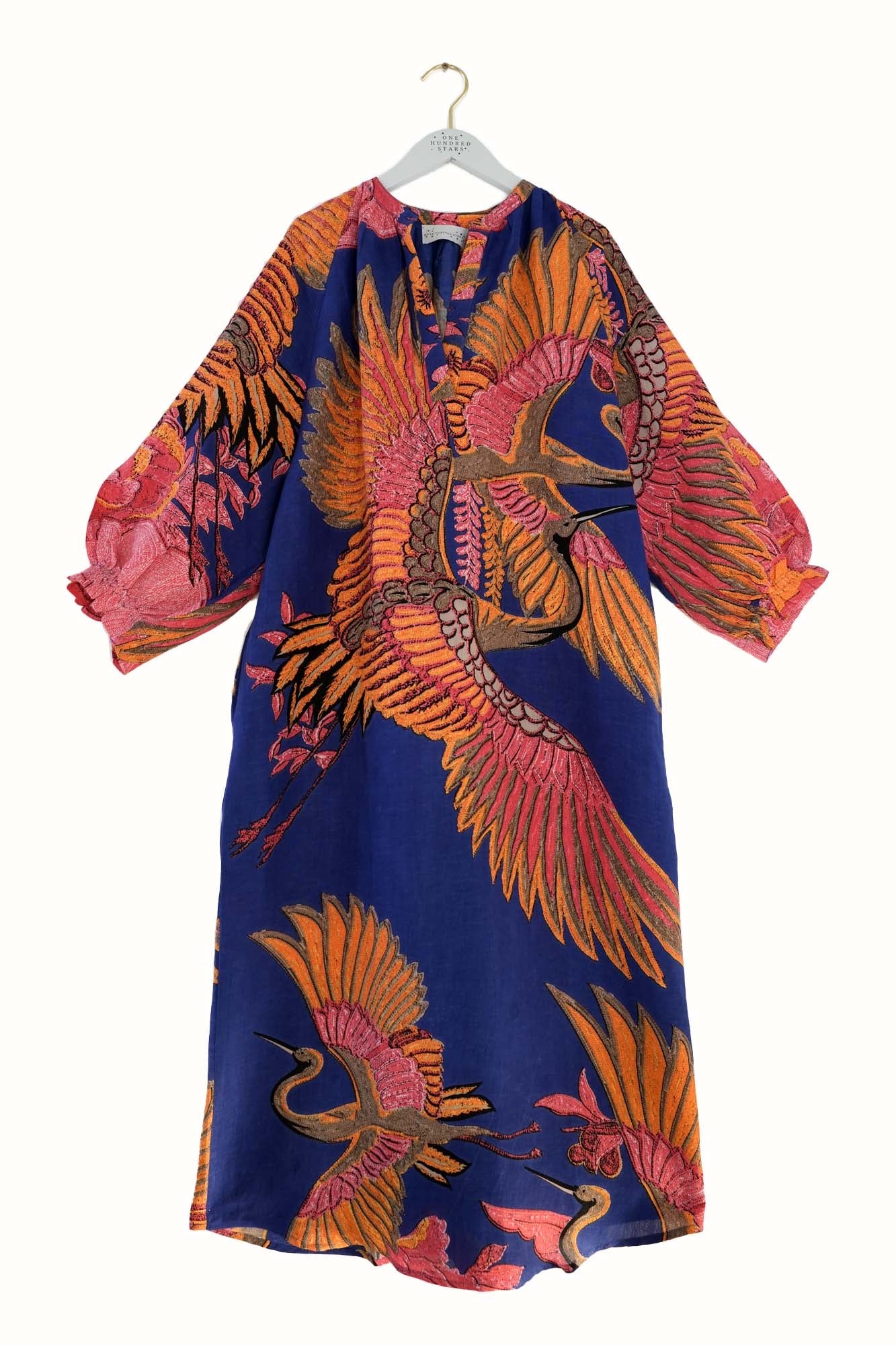 Crane-cobalt-raglan-dress